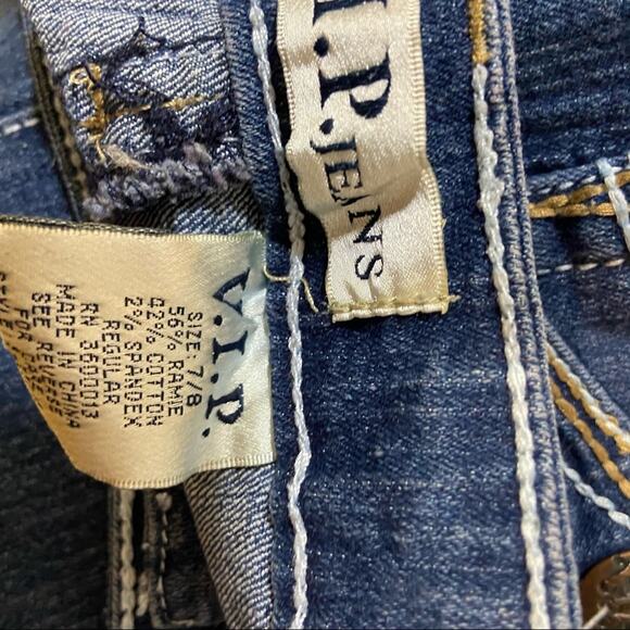 VIP Jeans | Capri Knee Length Sz 7 - Picture 4 of 5